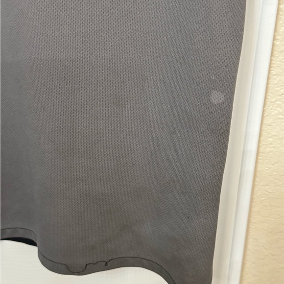 Vintage D Black & Gray True Mechanic Button Down Work Shirt STAINED Men’s M - Picture 6 of 8